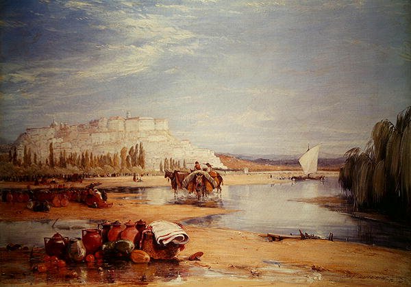 Cambria, Portekiz (tuval üzerine yağlı boya) by James Holland