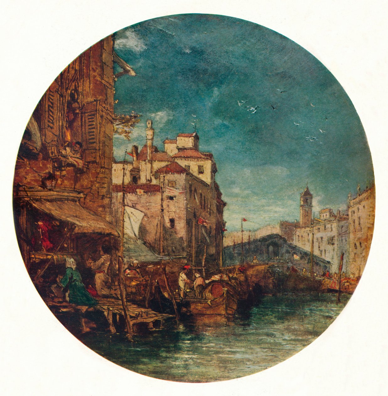 Büyük Kanal, Venedik, c1850 by James Holland