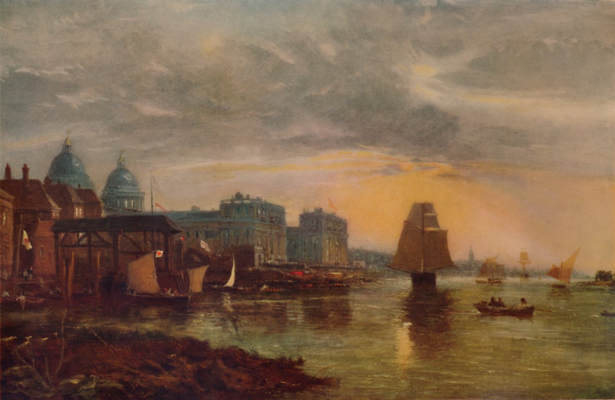 Nehirden Greenwich Hastanesi, 1854, 1935 by James Holland