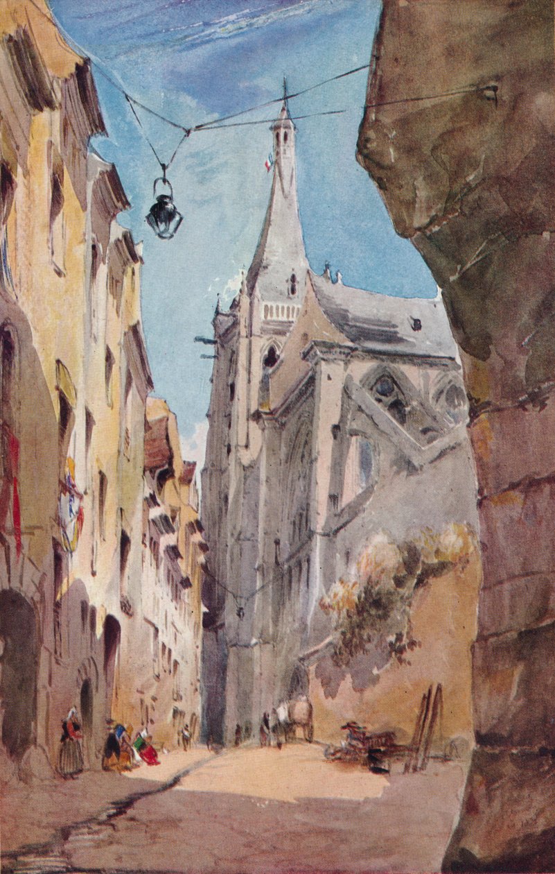 Aziz Severin Kilisesi, Paris, 1831, 1930. by James Holland