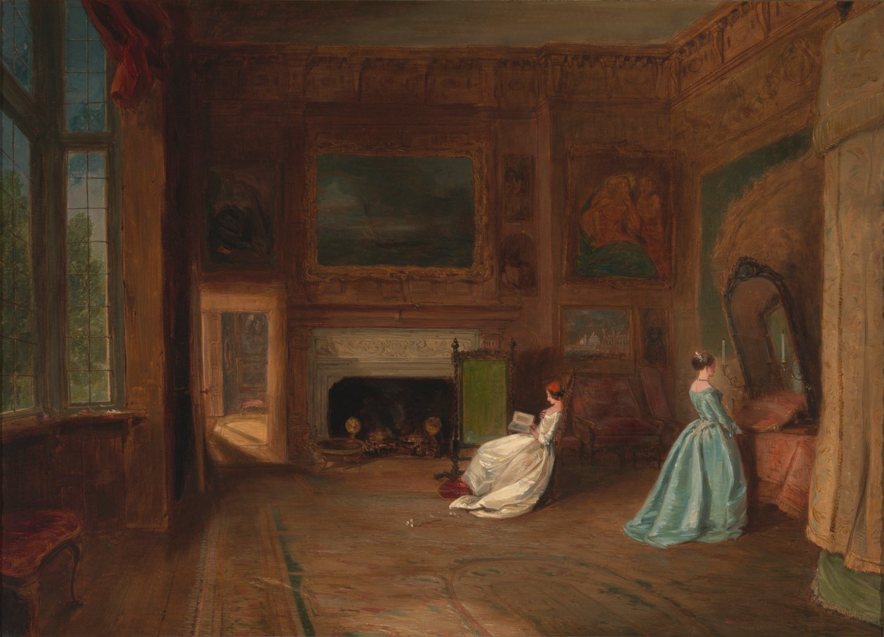 Knole, Kent'teki Lady Betty Germain Yatak Odası by James Holland