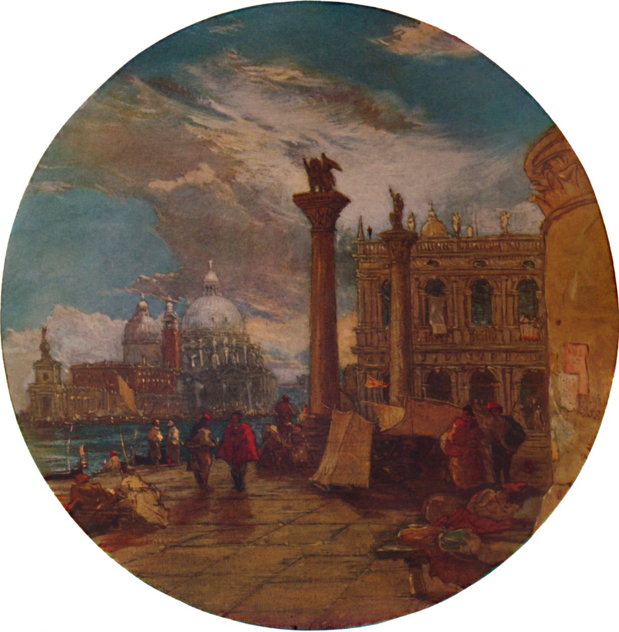 San Marco Meydanı Venedik, 1853, 1935 by James Holland