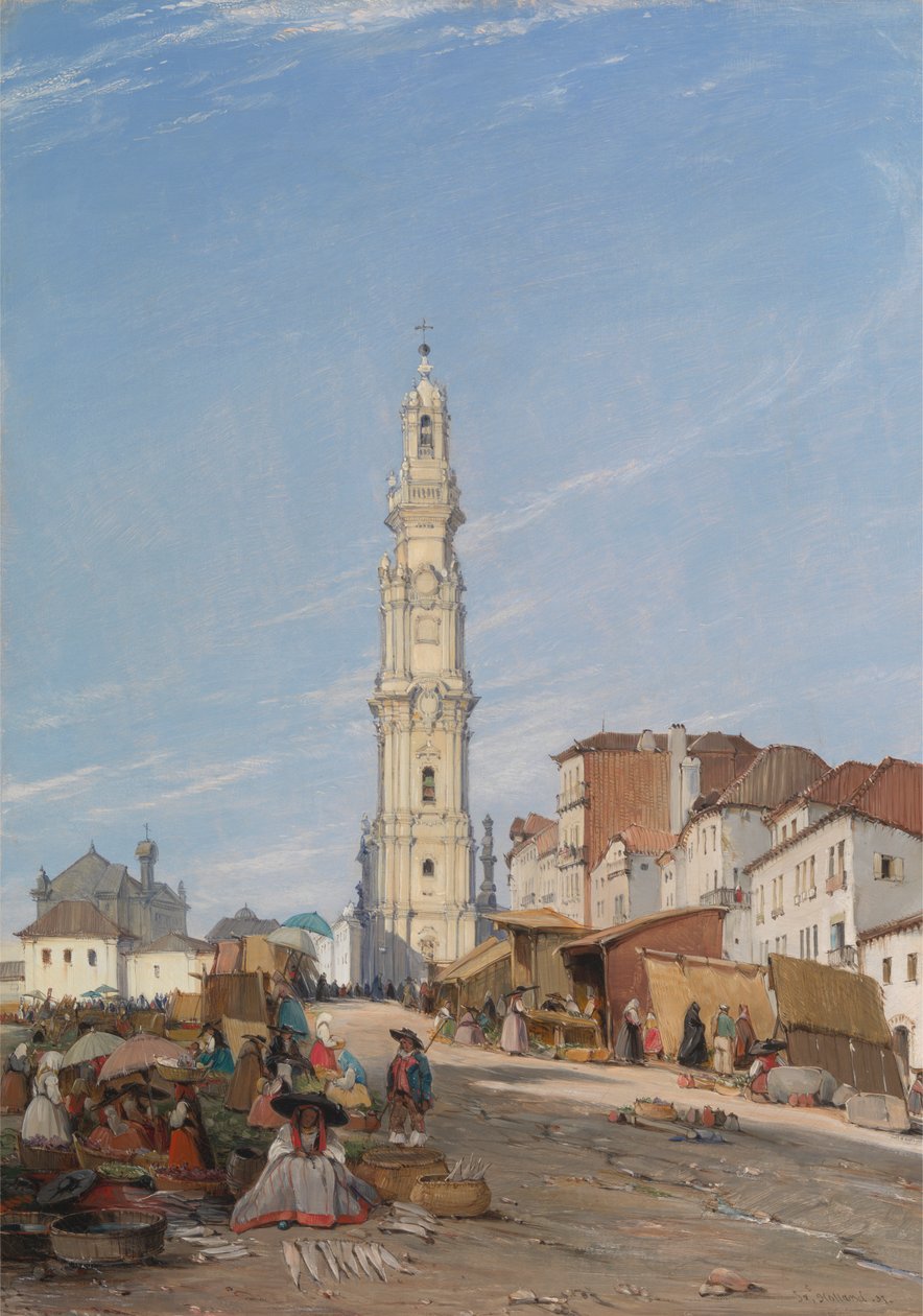 Clerigos Kulesi, Porto, Portekiz by James Holland