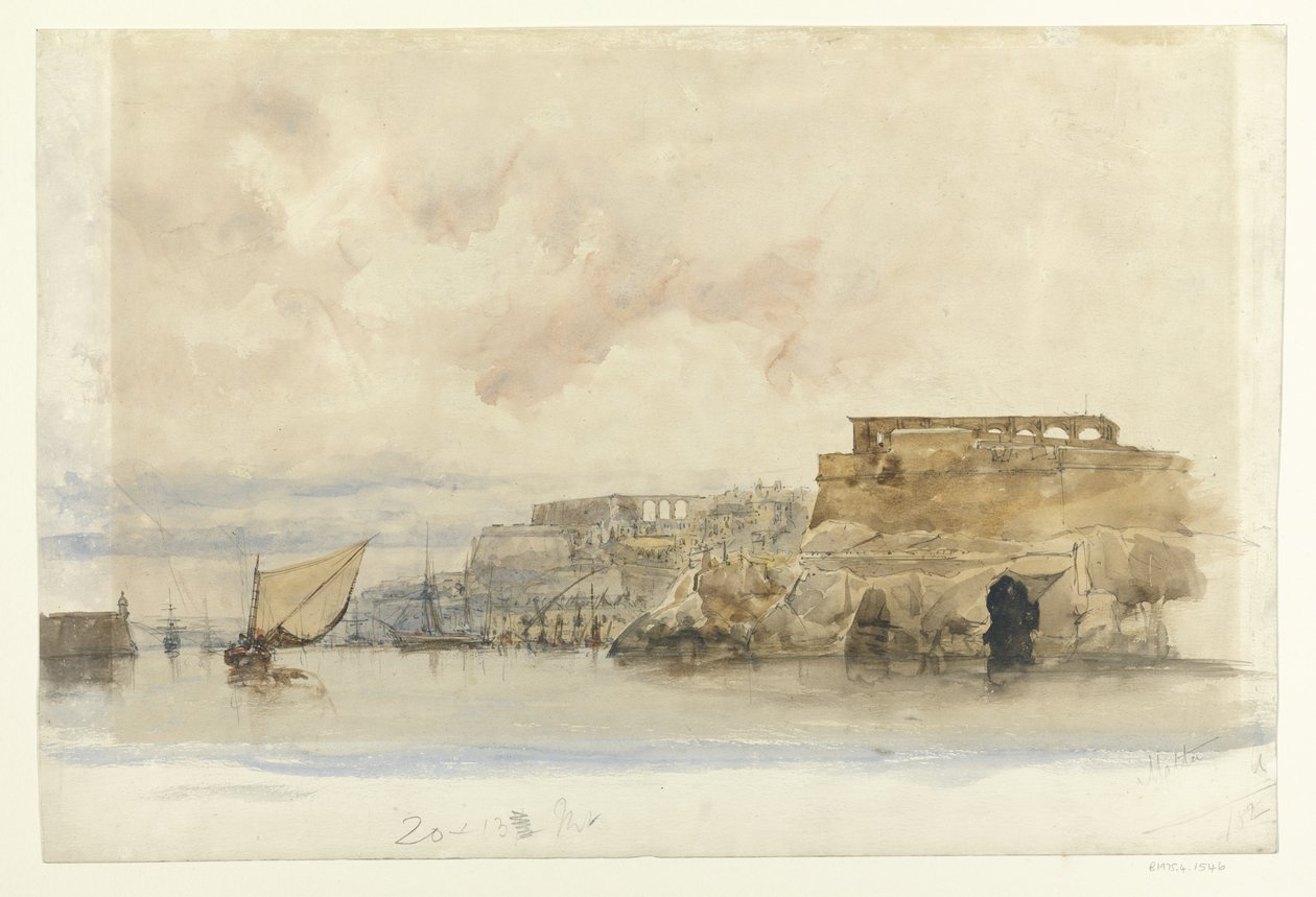 Valetta, Malta'nın görünümü by James Holland