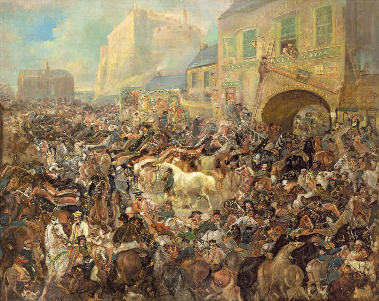 Çim Pazarında At Fuarı by James Howe