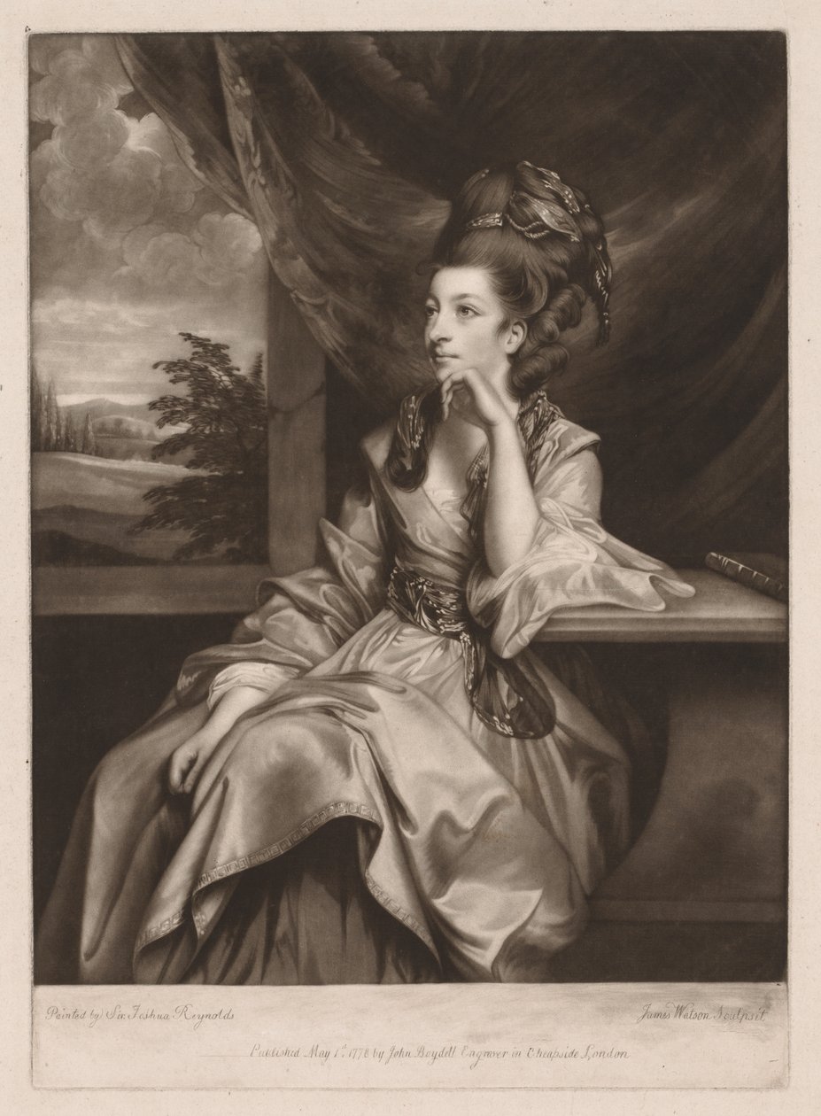 Catherine Bunbury, 1778. by James I. Watson