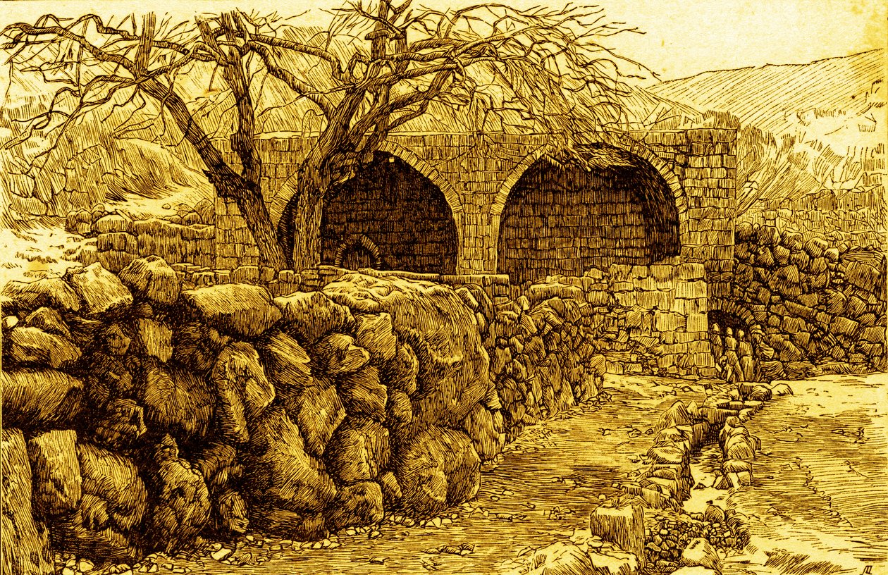 Bakire Çeşmesi - İncil by James Jacques Joseph Tissot