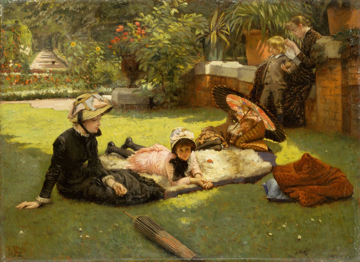 Tam Güneş Işığında by James Jacques Joseph Tissot
