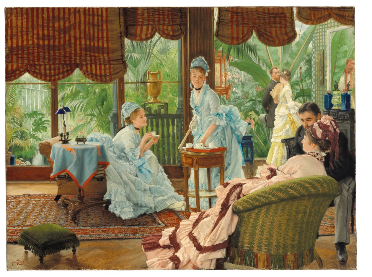 Konservatuarda by James Jacques Joseph Tissot
