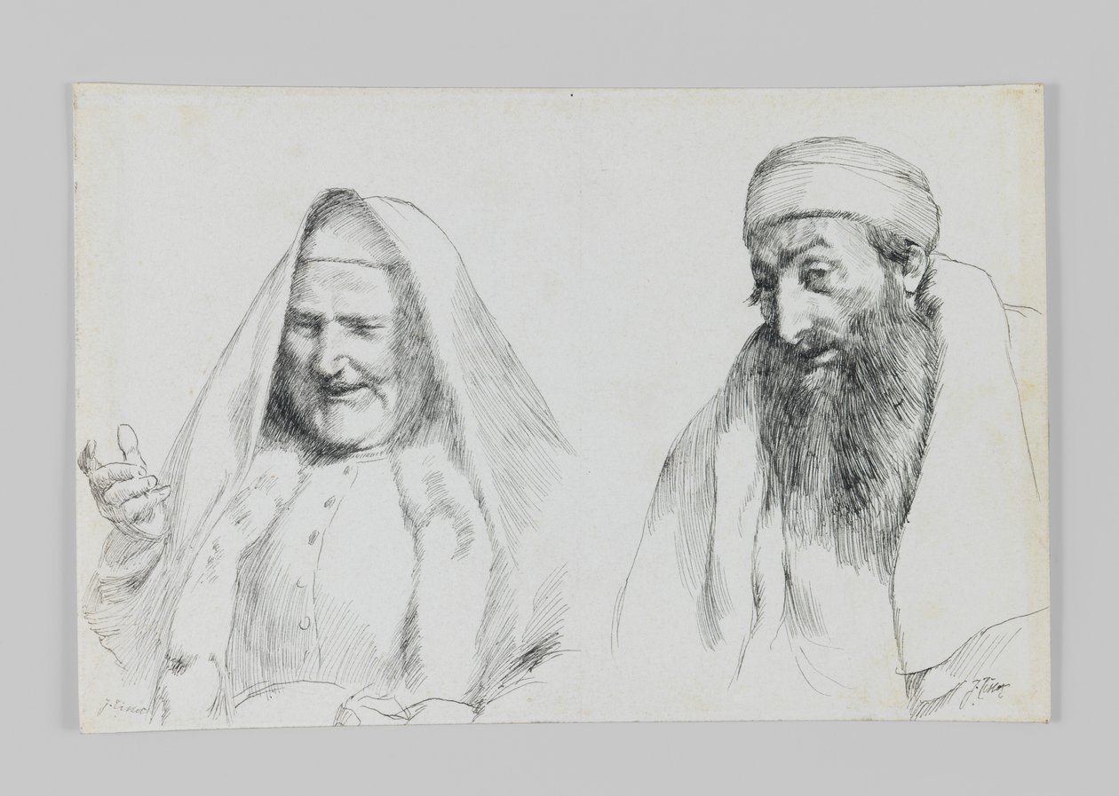 Yahudi ve Yahudi, Rabbimiz İsa Mesih'in Hayatı'ndan bir örnek by James Jacques Joseph Tissot