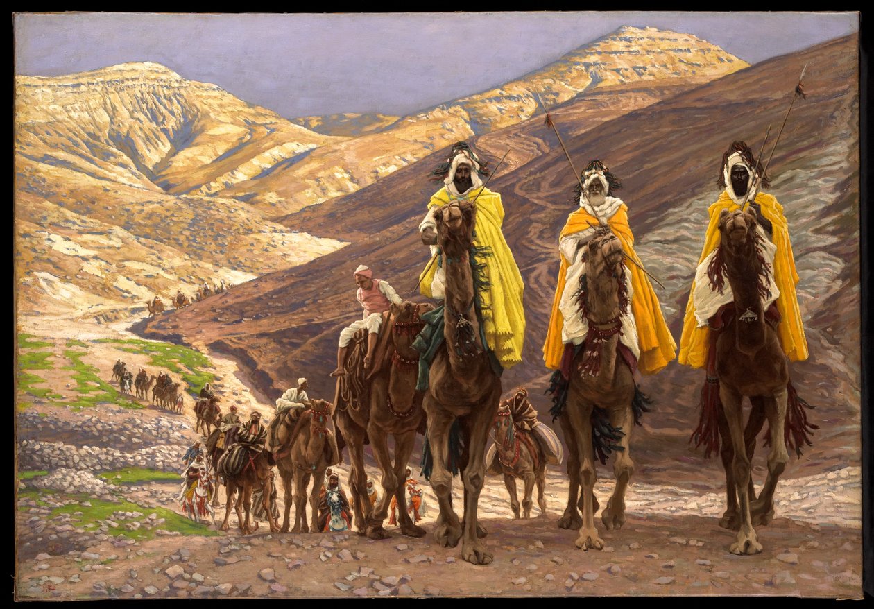 Magi'nin Yolculuğu, c.1894 by James Jacques Joseph Tissot