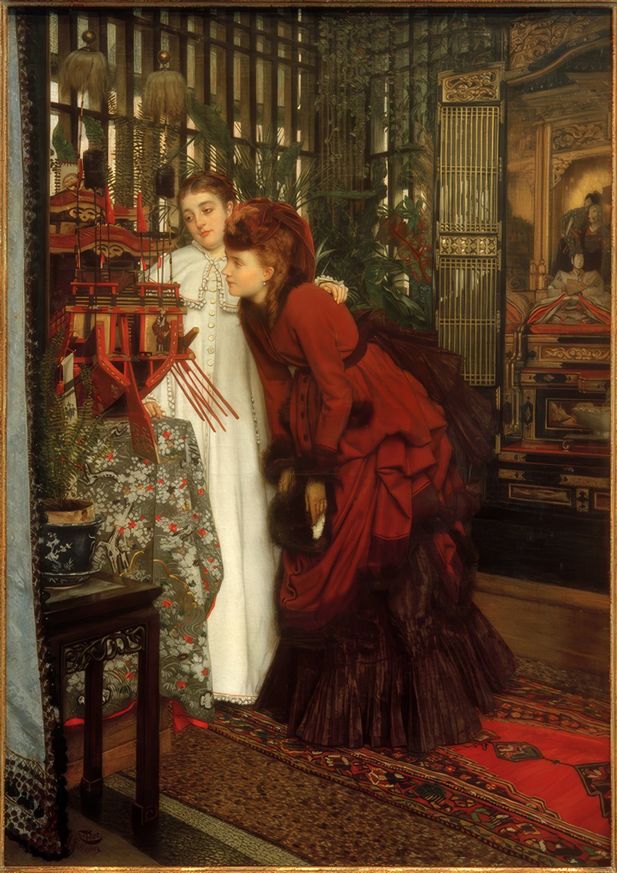Ona bakan genç kadınlar by James Jacques Joseph Tissot