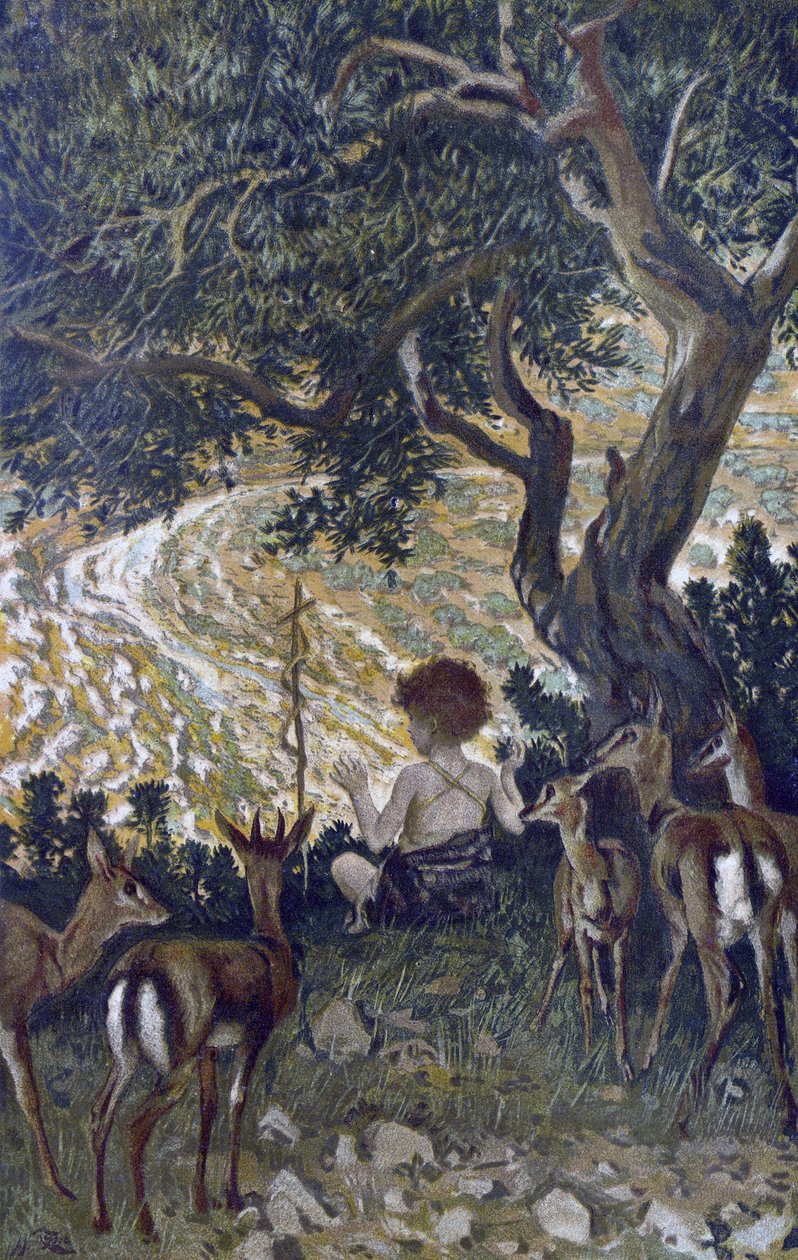 L"enfance de Saint John the Baptist - Vaftizci Yahya