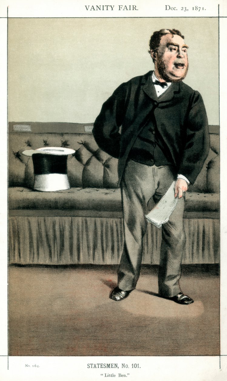 Küçük Ben, George Cavendish-Bentinck, İngiliz politikacı, 1871. by James Jacques Joseph Tissot