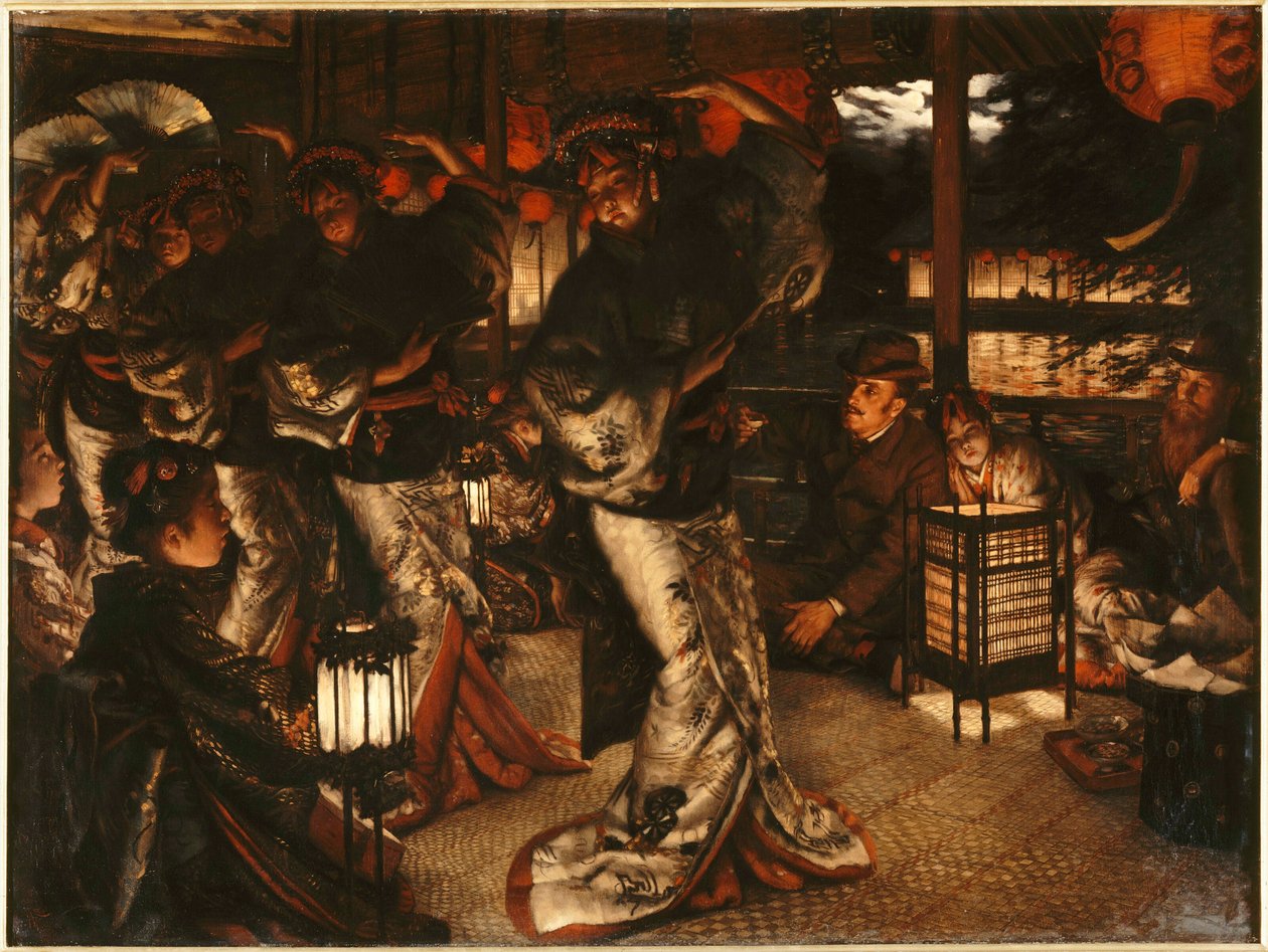 Müsrif Oğul benzetmesi: Bir Yabancı Ülkede, 1880. by James Jacques Joseph Tissot