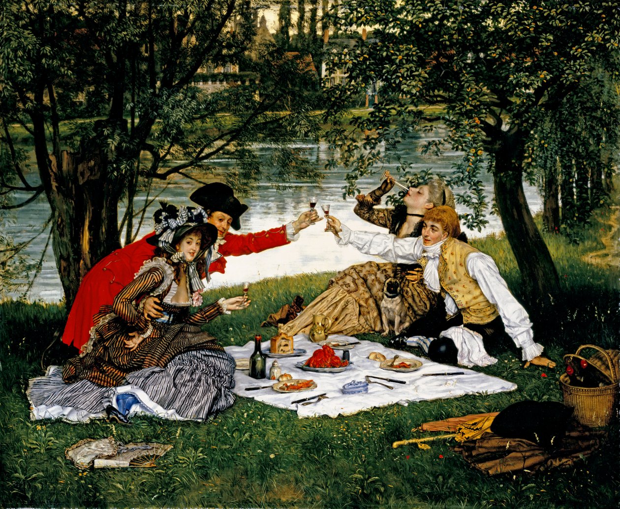 Meydan Partisi, 1870 by James Jacques Joseph Tissot