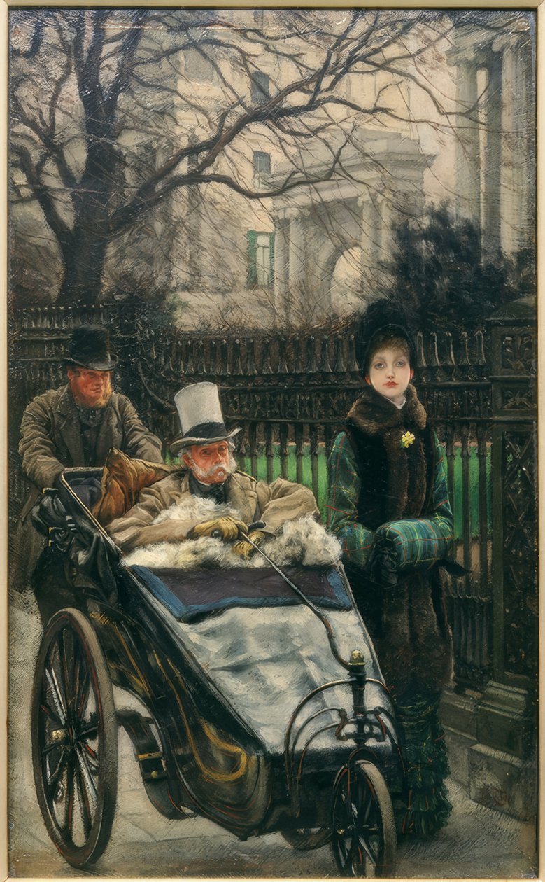 Nekahat Dönemi (Askerin Kızı) by James Jacques Joseph Tissot