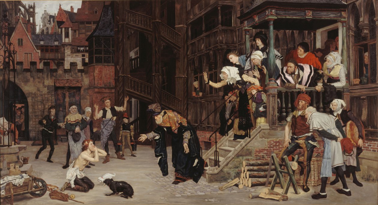 Prodigal Oğlunun Dönüşü by James Jacques Joseph Tissot