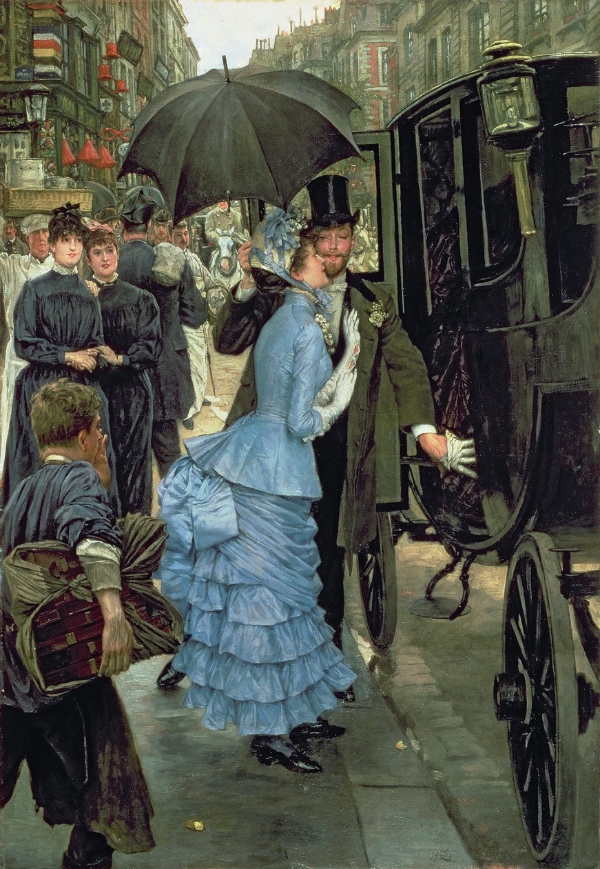 Nedime, c.1883-85 (tuval üzerine yağlı boya) by James Jacques Joseph Tissot