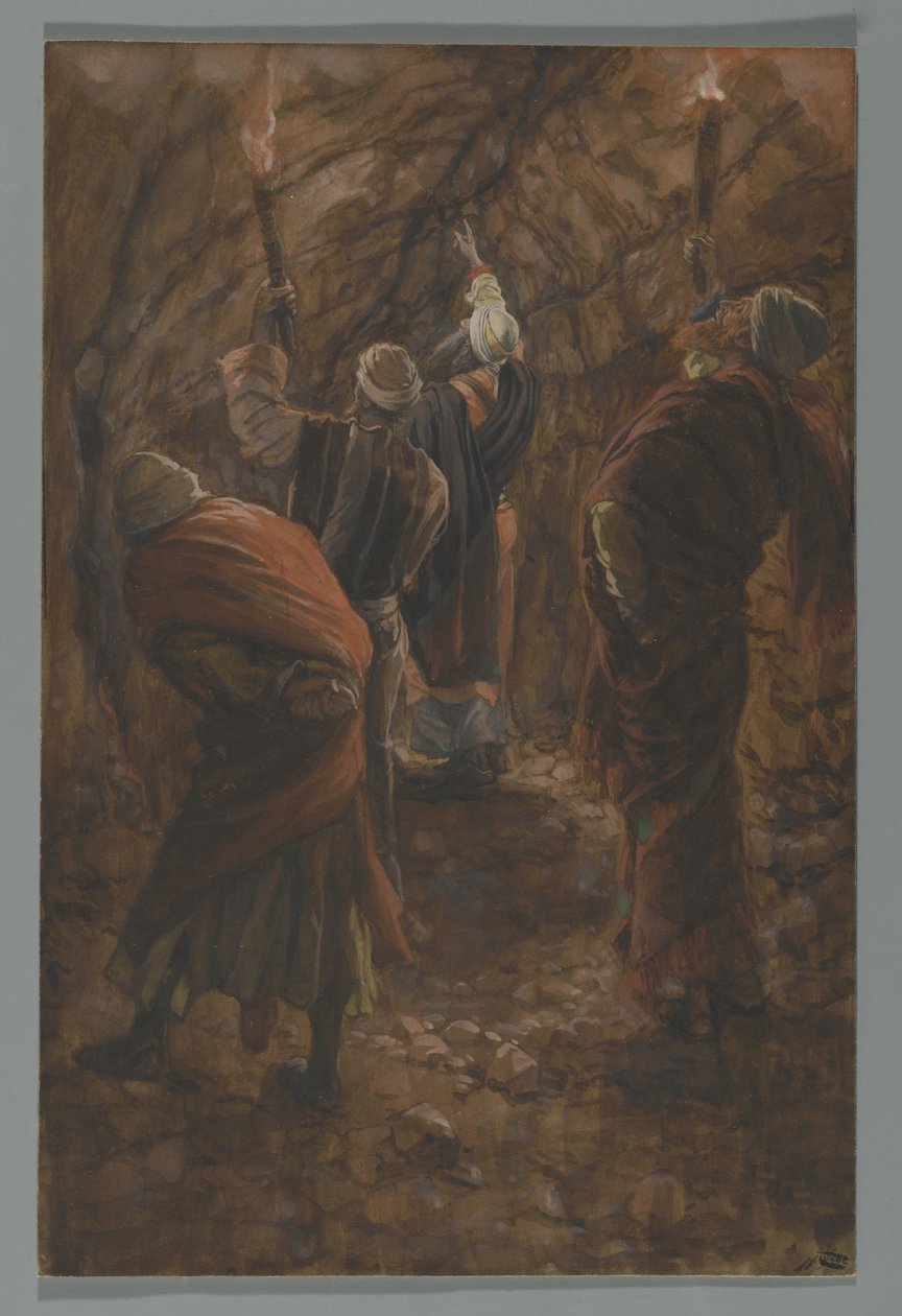 Calvary Altındaki Mağaradaki Kayadaki Uçurum, Rabbimiz İsa Mesih