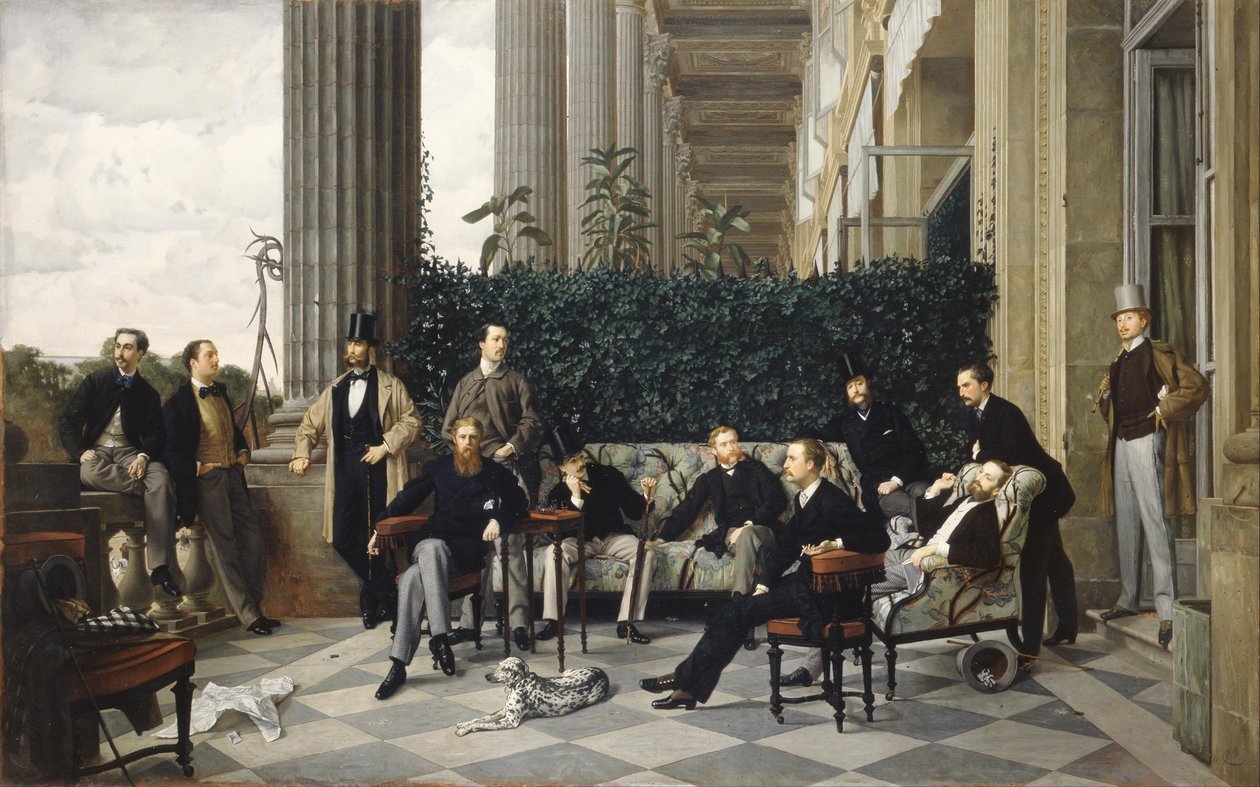 Rue Royale Çemberi, 1868 by James Jacques Joseph Tissot