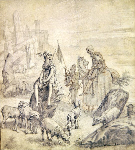 Bir Breton baladından The Crusader