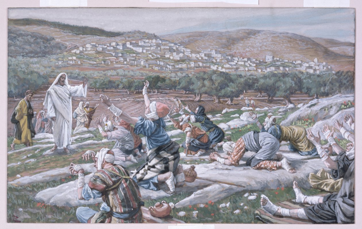 Cüzzamlıların İyileşmesi, İsa