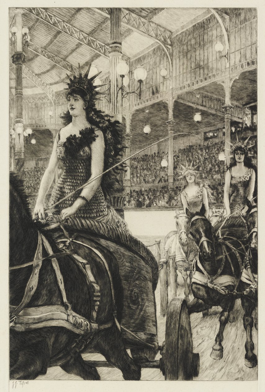 Arabaların Hanımları, 1885 by James Jacques Joseph Tissot