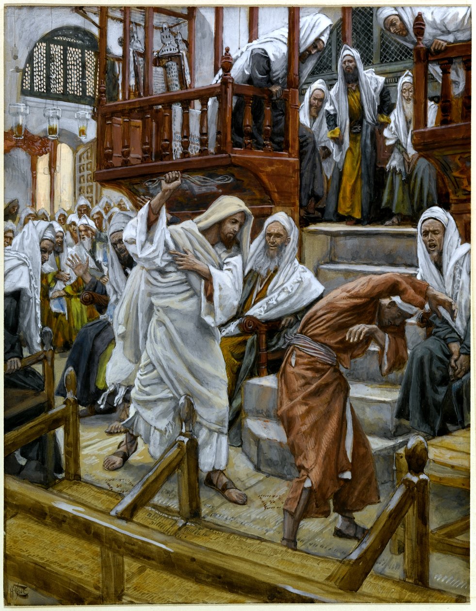 Sinagogda Şeytana Sahip Olan Adam, İsa