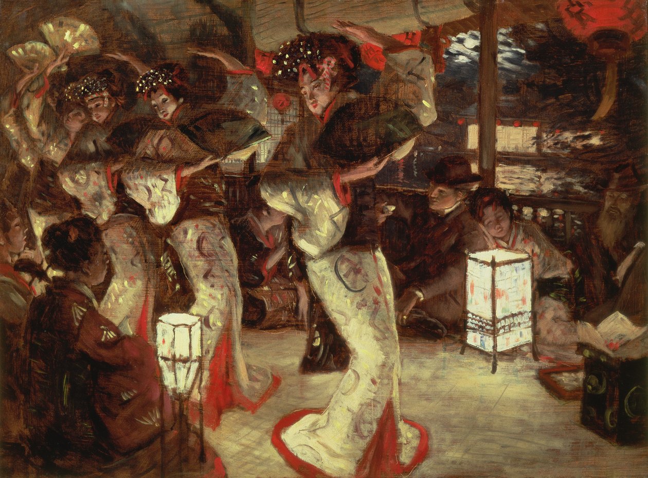 Modern Yaşamda Müsrif Oğul: Yabancı İklimlerde, c.1882 (hazırlık taslağı) by James Jacques Joseph Tissot