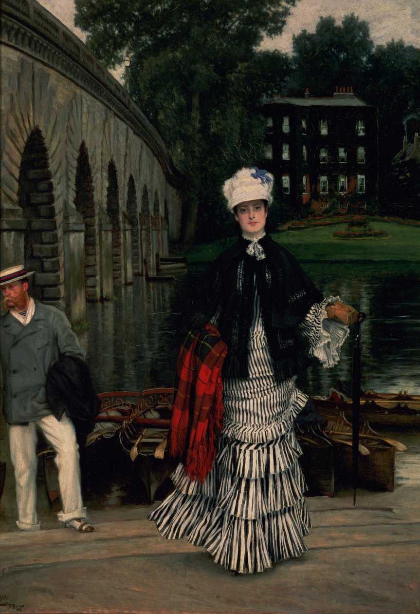 Tekne Gezisinden Dönüş, 1873 by James Jacques Joseph Tissot