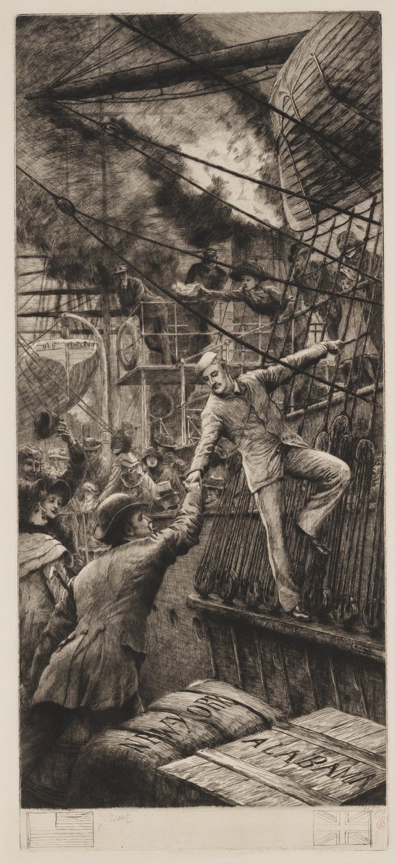 İki arkadaş by James Jacques Joseph Tissot