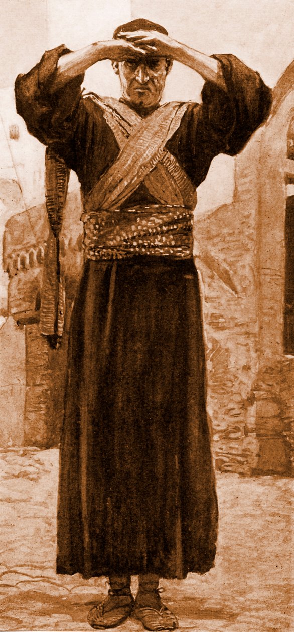 Ezekiel, J James Tissot - İncil by James Jacques Joseph after Tissot