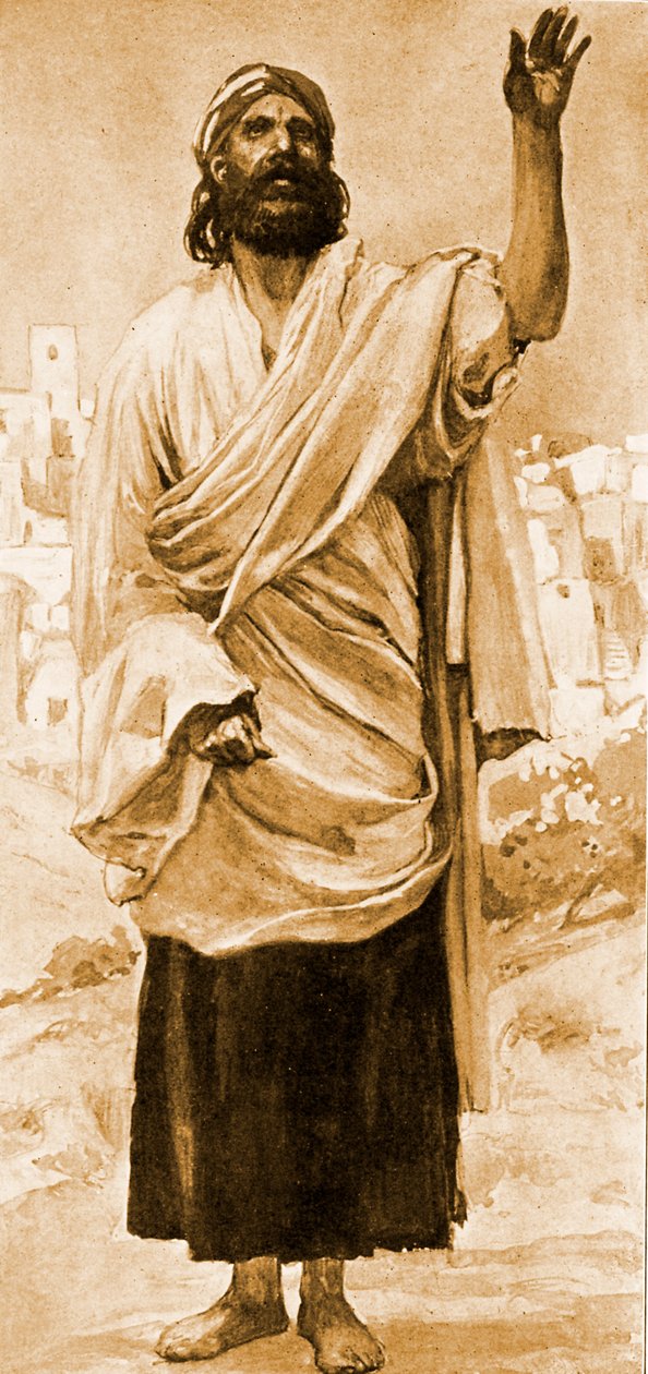 Hoşea by J James Tissot - İncil by James Jacques Joseph after Tissot