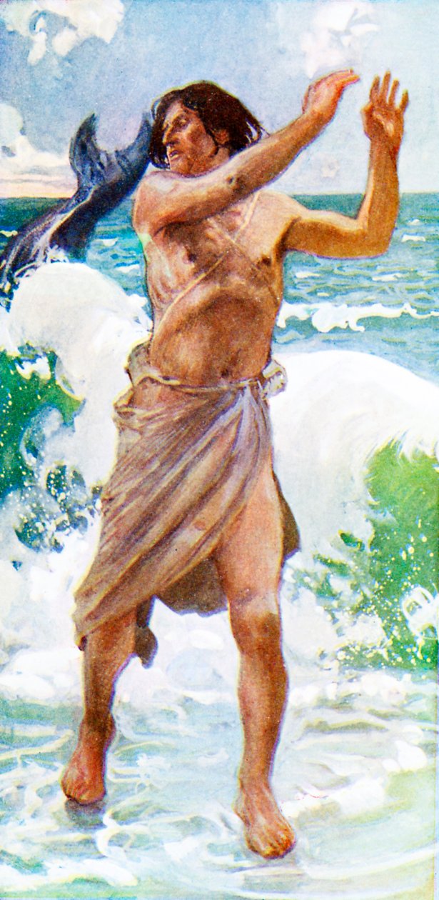 Jonah J James Tissot tarafından - İncil by James Jacques Joseph after Tissot