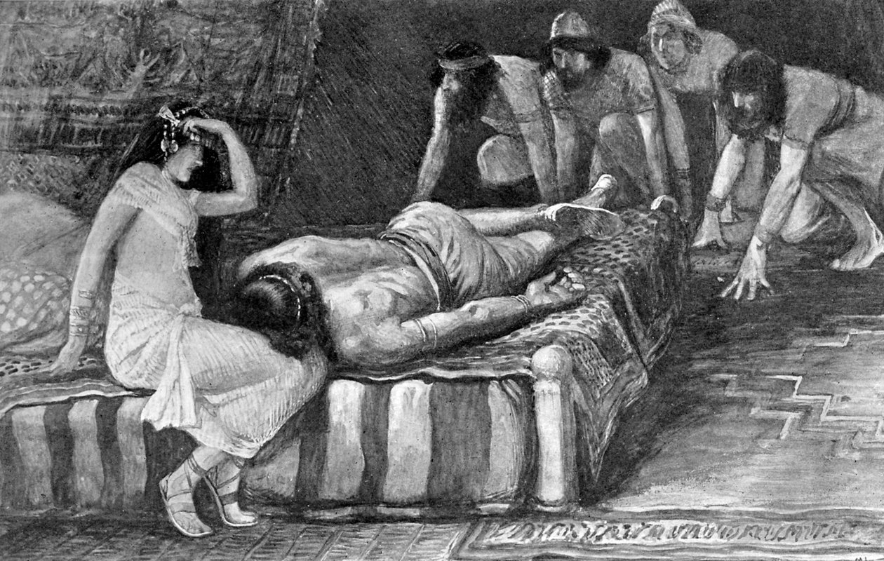 Samson Tissot tarafından tutsak edildi - İncil by James Jacques Joseph after Tissot