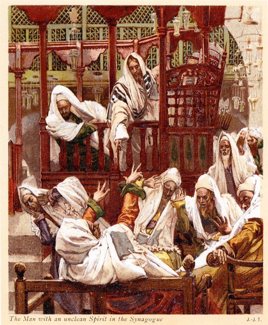 Ruhu Kirli Adam - İncil by James Jacques Joseph after Tissot