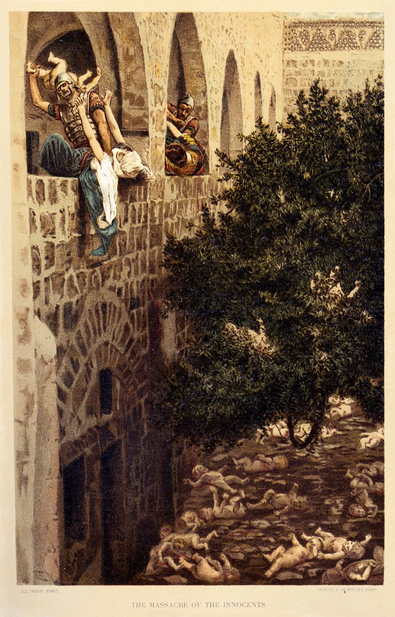 Masumların Katliamı, St Luke, İncil by James Jacques Joseph after Tissot