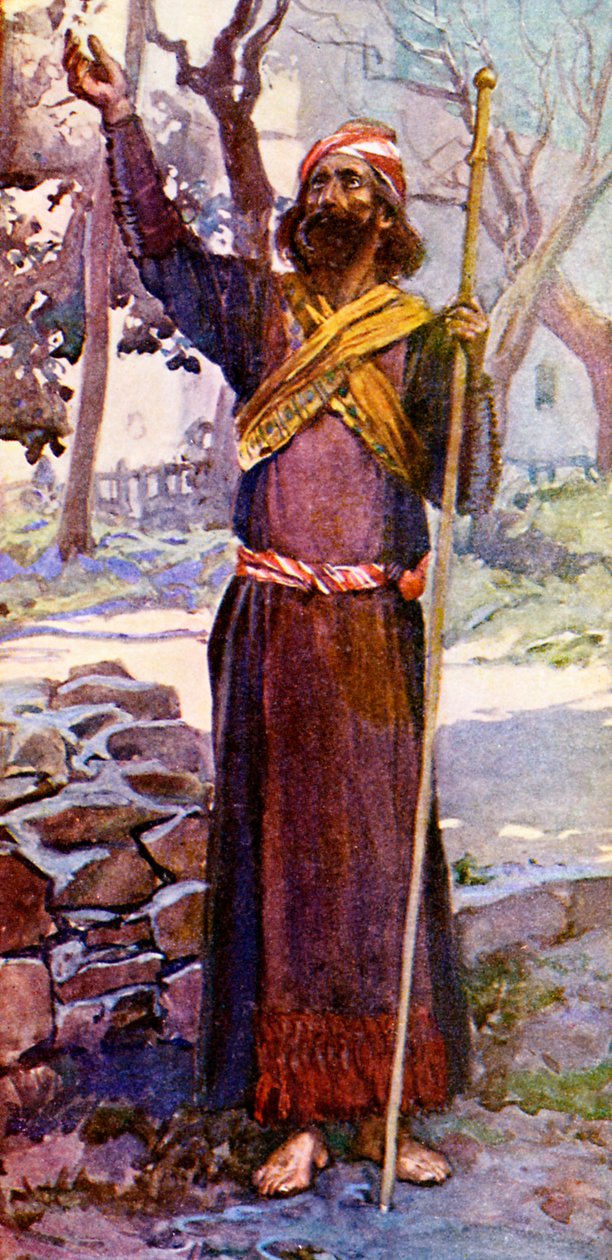 Zekeriya J James Tissot tarafından - İncil by James Jacques Joseph after Tissot