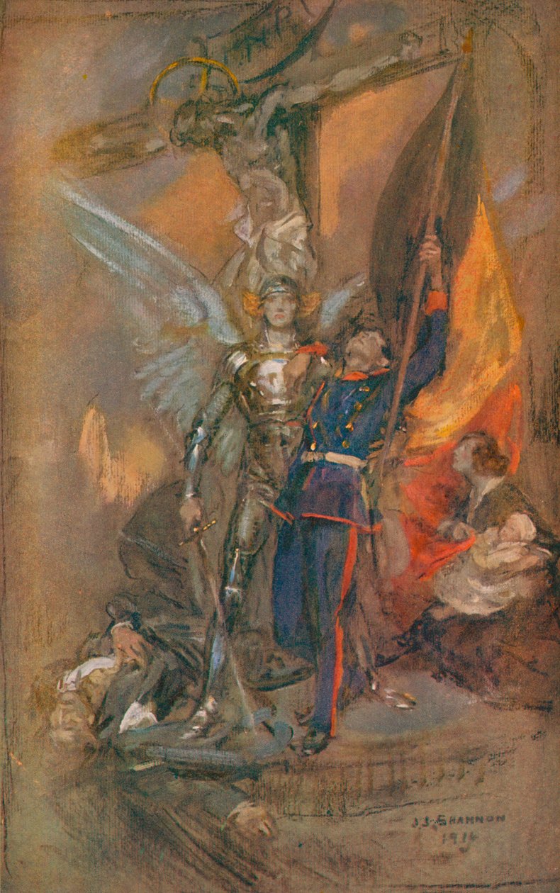 Belçikalı Aziz Michael, 1914, 1914 by James Jebusa Shannon