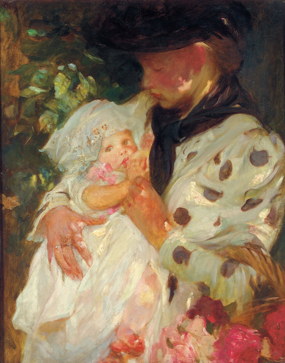 Çiçekçi Kız by James Jebusa Shannon