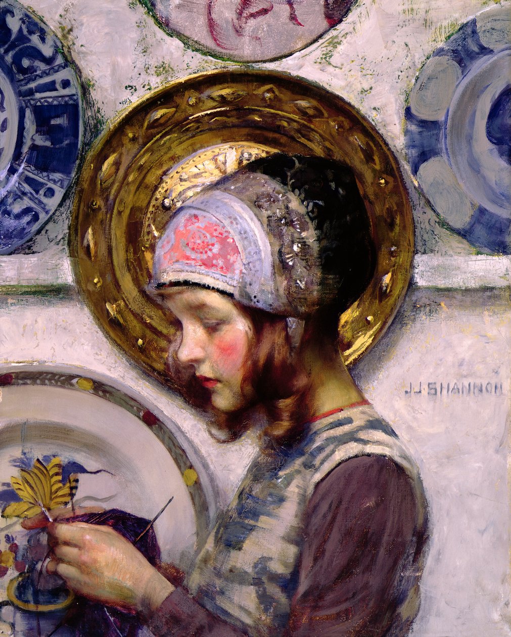 Mor Çorap by James Jebusa Shannon