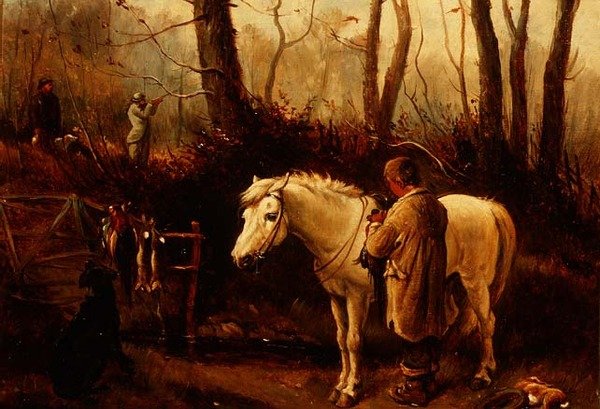 Başarılı Bir Günün Çekimi (tuval üzerine yağlı boya) by James Jnr Hardy