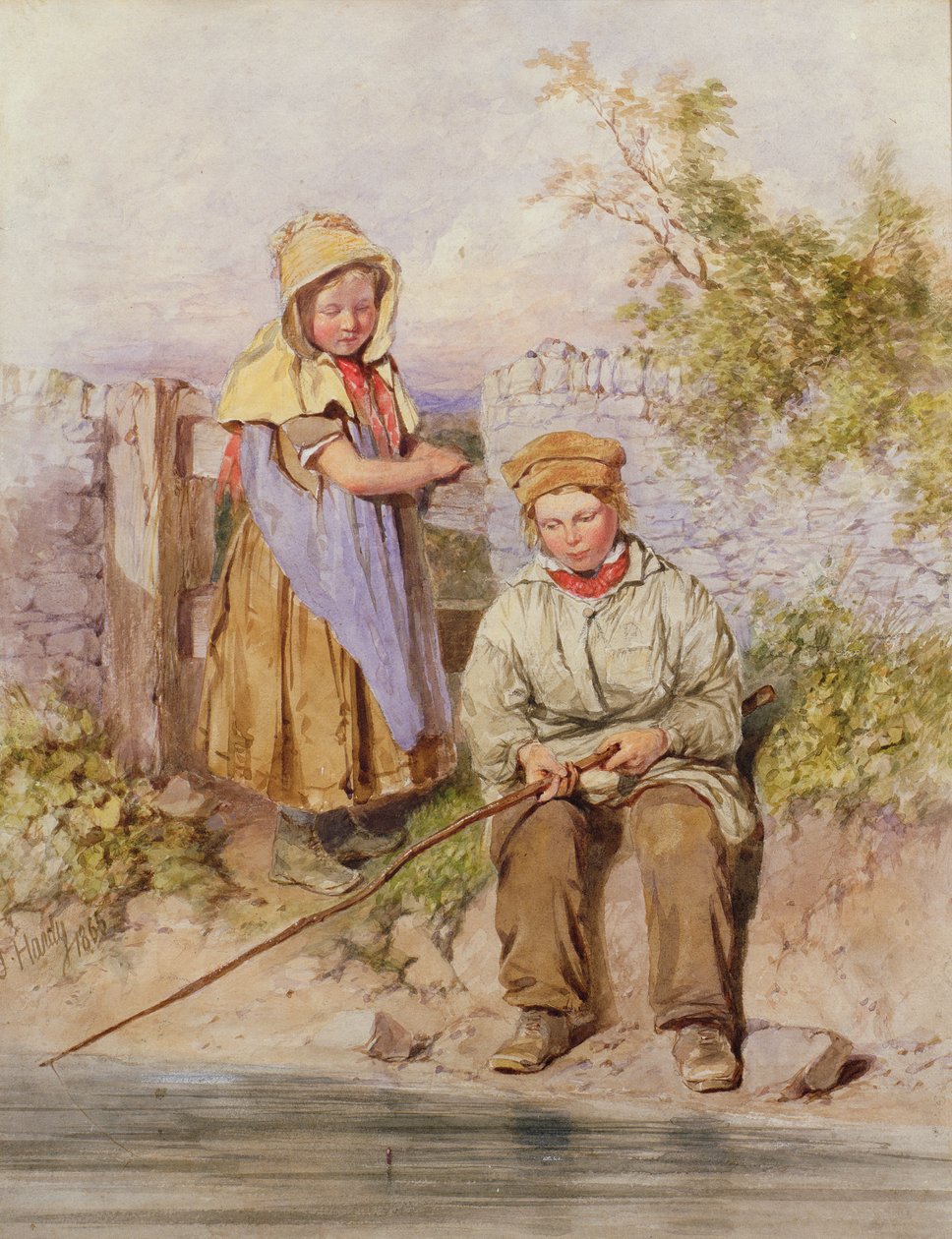 Genç Balıkçılar by James Jnr Hardy