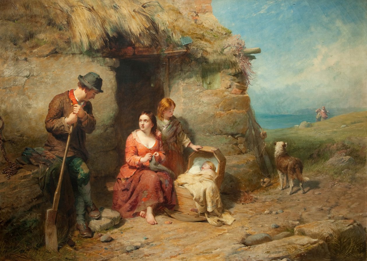 ಐರಿಶ್ ಕ್ಯಾಬಿನ್ ಟರ್ಕ್‌ನ ಹೊರಭಾಗ by James John Hill
