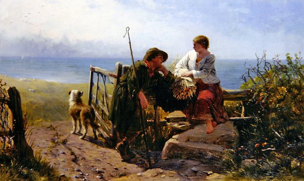 Deneme Yeri (tuval üzerine yağlı boya) by James John Hill