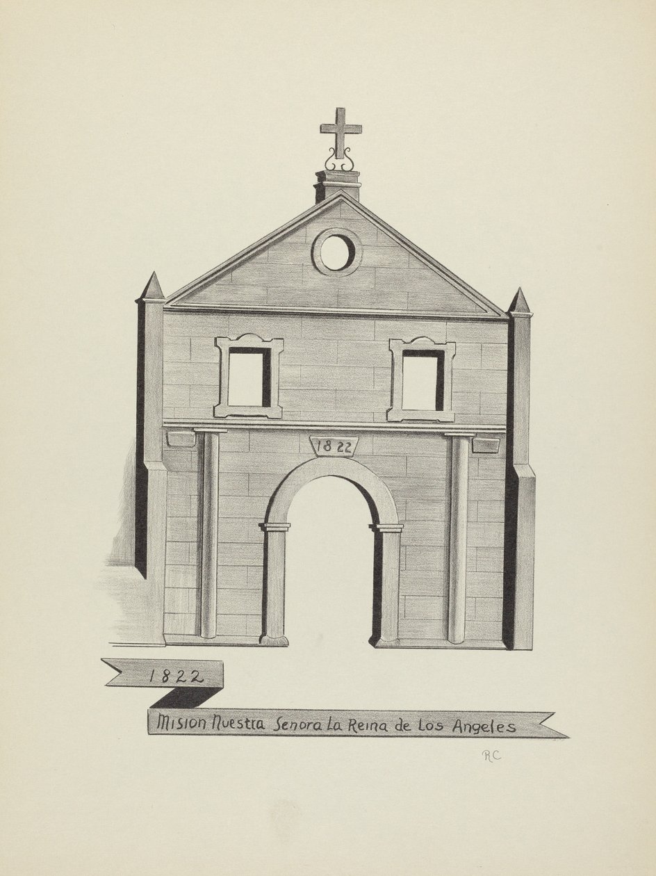 Mission Nuestra Senora La Reina de Los Angeles by James Jones