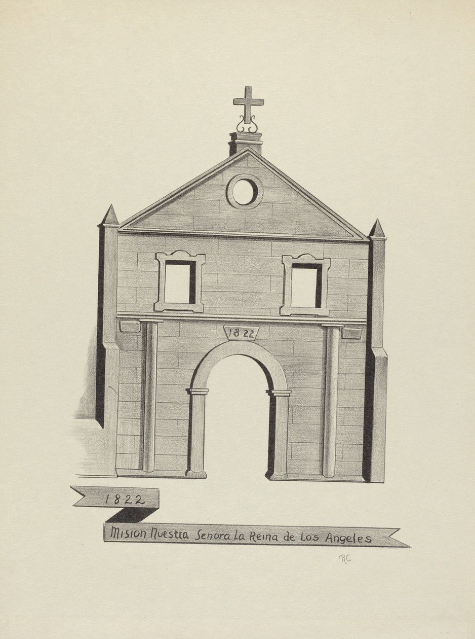 Our Lady of Los Angeles Misyon Kraliçesi by James Jones