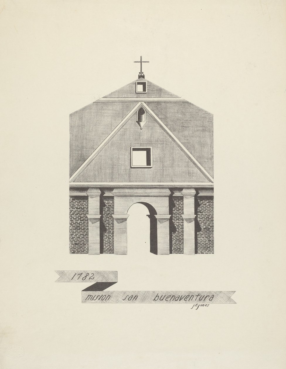 San Buenaventura Misyonu by James Jones