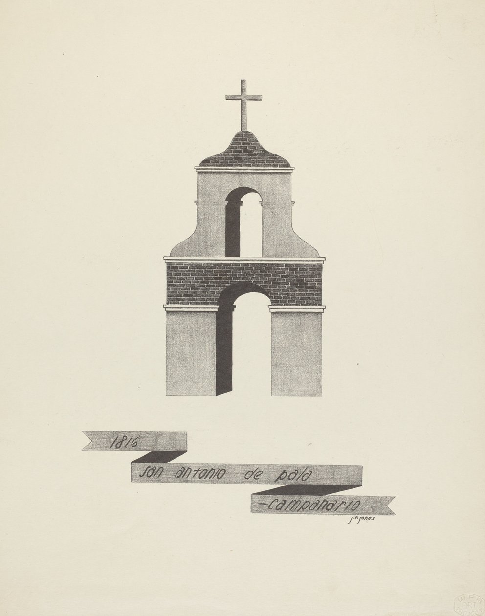 San Antonio de Pala - Çan kulesi by James Jones